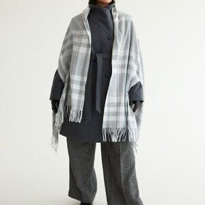 Plaid Poncho